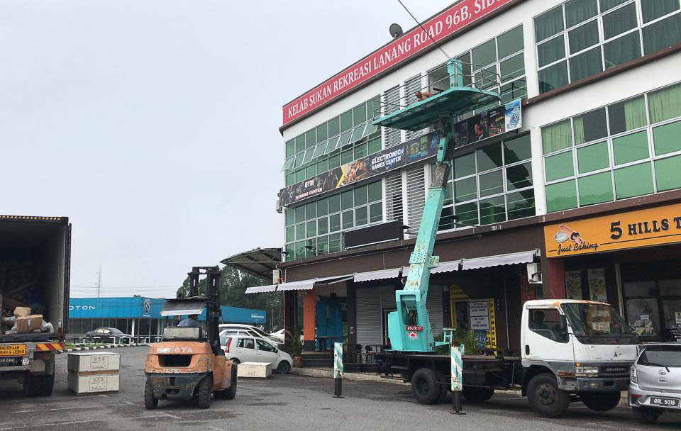Malaysia customer's gym